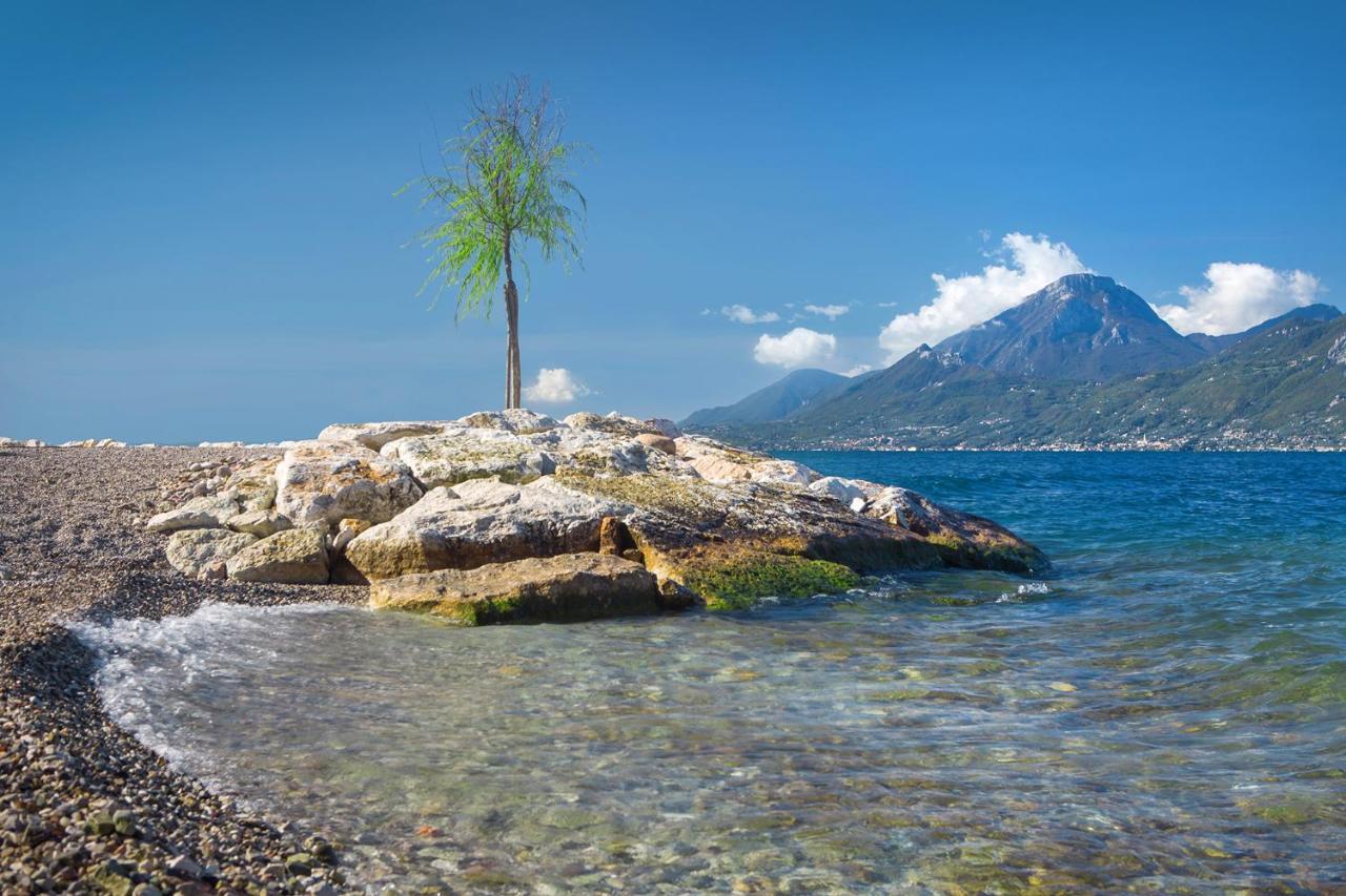 Villa Mimosa-Con Piscina E Vista Lago Бренцоне-суль-Гарда Экстерьер фото